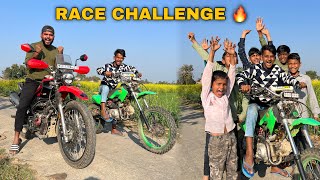 Bike Race Challenge 🔥 Dirt Bike Vs Xpulse ⚡️ [upl. by Lehet]