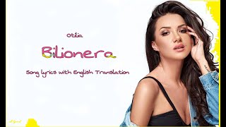 Otilia Bilionera Lyrics with English translation [upl. by Aicerg]