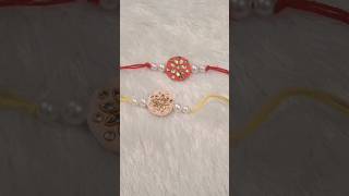 DIY Beautiful Rakhi With Clay 🥰 🥰 diy yt art clay shorts [upl. by Singer]