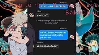 MHA Lyric not so prank  Confession  Bakudeku  Going to Hell  Bryce Savage [upl. by Anairotciv571]