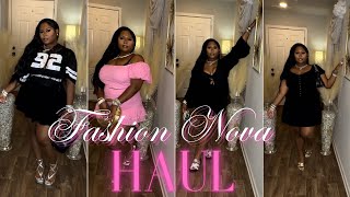 FASHION NOVA TRYON HAUL  STYLING OUTFITS [upl. by Dyke]