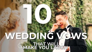 Funny Wedding Vows Compilation 💍 Prepare to Burst into Laughter with These 10 [upl. by Agostino169]