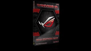 Win 10 Rog Edition V2 X64 2017 Preactivated For VipsDL in Description [upl. by Eelra964]