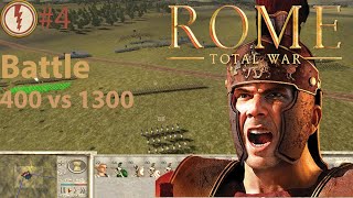 Rome Total War  The Greek Cities Campaign  Gameplay 4  Very Hard [upl. by Nytnerb]