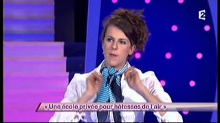 Nicole Ferroni 39 Une école privée pour hôtesses de lair  ONDAR [upl. by Trimmer]