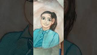 diy portrait love craft painting malayalam miniature sadhna rajput artist [upl. by Dis549]