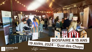 BIOSFAIRE  15 ans déjà [upl. by Ailev]