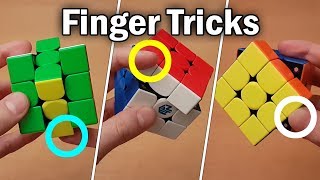 Rubiks Cube Finger Tricks Tutorial Beginner to Advanced [upl. by Kiker824]