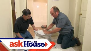 How to Install a New Toilet  Ask This Old House [upl. by Harvard]