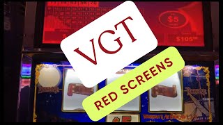 🟥VGT Red Screens 🟥better than a Jackpot OCR Slots jackpot [upl. by Esej]