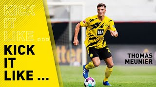 Kick it like Thomas Meunier  Name his trick [upl. by Mendie]