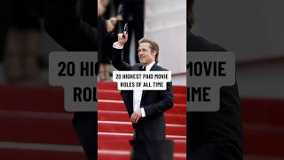 20 highest paid movie roles of all timeactors money cinema hollywood movies [upl. by Dirrej996]