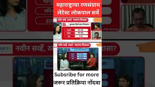 महाराष्ट्राचा रणसंग्राम latest mega लोकपाल सर्वे 2024 maharashtrapolitics [upl. by Singer780]