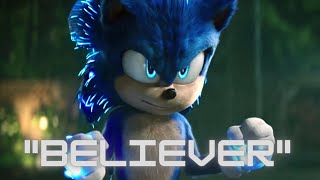 Imagine Dragons  Believer  Sonic The Hedgehog  Codfox Creations [upl. by Deerdre]