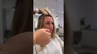 Voluminous Blowout using Parlux Hair Dryers voluminoushair blowout salonstyle [upl. by Garlanda479]