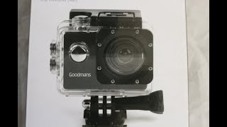 Action Camera Review  Cheap and Cheerful  Goodmans [upl. by Ohce]