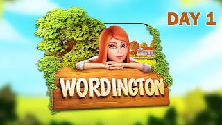 Wordington A Word Story Gameplay Walkthrough amp Answers Day 1 [upl. by Eirellav186]