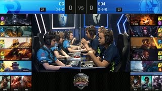 OG vs S04 Game 1 Highlights  ORIGEN vs FC SCHALKE 04 EU LCS Week 7 Summer 2016 [upl. by Ademordna]