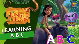 ABC SONG FOR KIDS  MOWGLI  JUNGLE BOOK  RAP SONG  KIDS EDUCATION powerkidsrhymes250 [upl. by Nevad]