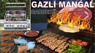 Gazlı Mangal amp Barbekü Yaptık  Danimarkada Türk Adetleri [upl. by Enrichetta302]