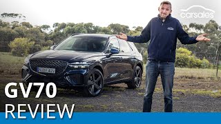 Genesis GV70 2021 Review carsalescomau [upl. by Attegroeg107]