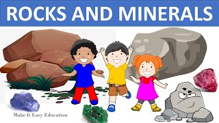 ROCKS AND MINERALS  SCIENCE VIDEO FOR KIDS [upl. by Neb764]