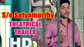 So Satyamurthy Trailer  Allu Arjun Samantha Upendra Trivikram [upl. by Tecil527]