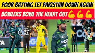 Pak Vs Aus Pakistan Was 30 runs Shot as Always Due to Poor Batting [upl. by Kyte]