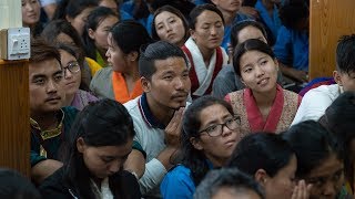 Enseignements pour la jeunesse tibétaine  lEntrée dans la conduite des bodhisattvas  jour 1 [upl. by Sydelle]