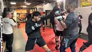 All level Sparring Brooklyn MMA [upl. by Phebe]