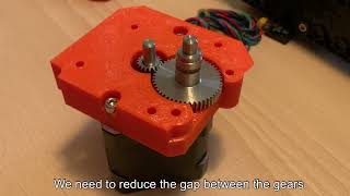 Prusa Mini  Clicking solution of extruder gears [upl. by Lorn]