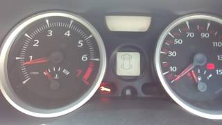 renault megane service light how to manual clear from dash [upl. by Lianne]