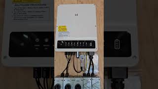 Power ON your Goodwe GW10 KL ET amp Pylontech H1 Battery Bank [upl. by Ellynad]