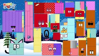 UNLOCKS Numberblocks Skip Counting by 169  Learn to Count  educational ColorArtid maths [upl. by Odyssey]