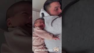 Babies And Dad Super Funny Moments  Try Not To Laugh   118  funny baby videos [upl. by Hanschen]