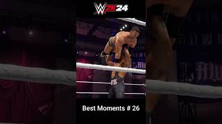 Bron Breaker DESTROYS LA Knight wwe2k24 shortsfeed ytfeed shorts [upl. by Carl415]