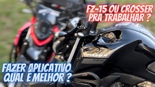 CROSSER OU FZ15 PRO DIA DIA [upl. by Navonod]