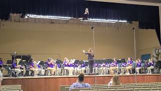 Benton Intermediate School Tiger Band Conducted by Miss Cory Craig [upl. by Lanna]