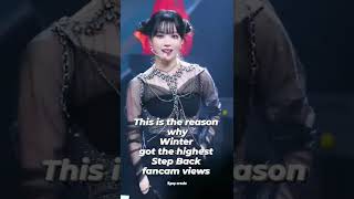 Reason for Winters Step Back fancam views being the highestSo adorableWinter Doll [upl. by Yatnohs]