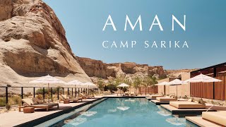 AMAN CAMP SARIKA  Ultraluxe glamping in the desert full tour in 4K [upl. by Phiona150]