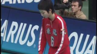 2007 03 25 第38回春高バレー女子決勝「大阪国際滝井vs東九州龍谷」 [upl. by Enilekcaj]