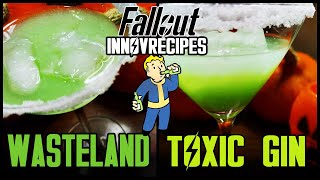 I Made Wasteland Toxic Gin from Fallout 76 in Real Life Halloween Cocktail [upl. by Serrell]