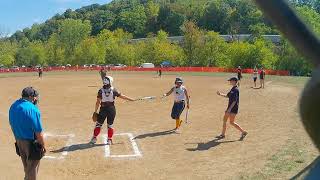 Pittsburgh Power Imm 18u vs Pittsburgh Lady Roadrunners 16u  2008 [upl. by Tonnie]