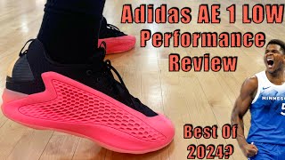 Adidas AE 1 Low Performance Review  Better Than The Mids [upl. by Berner]