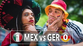 MEXICANGERMAN COUPLE REACTS TO MEXICO VS GERMANY World Cup 2018 Russia [upl. by Iah]