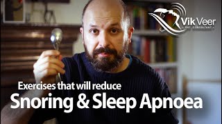 Five Exercises for Snoring and Sleep Apnoea Updated [upl. by Ylluz]