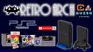 RETROARCH para PS2  PACK de emuladores [upl. by Tallbott]