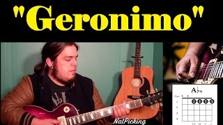 Sheppard  Geronimo GUITAR TUTORIAL [upl. by Ira]