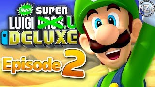 New Super Luigi U Deluxe Gameplay Walkthrough  Episode 2  LayerCake Desert 100 [upl. by Hanley73]