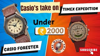 All about Casio Forester FT500WC  Timex Expedition Competition casio forester timex expedition [upl. by Dulcine]